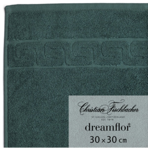 Christian Fischbacher Ręcznik do rąk / twarzy 30 x 30 cm szmaragdowy Dreamflor®, Fischbacher