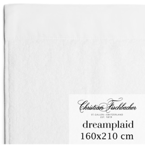 Christian Fischbacher Ręcznik ekstraduży 160 x 210 cm biały Dreamplaid, Fischbacher