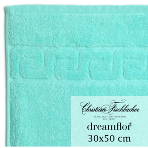 Christian Fischbacher Ręcznik dla gości 30 x 50 cm turkusowy Dreamflor®, Fischbacher