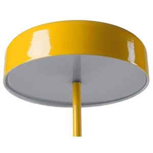 Lampa podłogowa Plate żółta D2