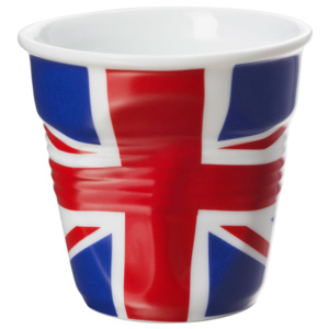 REVOL Kubeczek do espresso 80 ml z brytyjską flagą Froissés