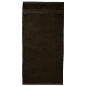 Jahu Ręcznik bambus Berlin ciemnobrązowy, 50 x 100 cm