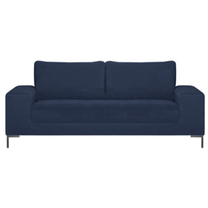 Niebieska sofa trzyosobowa Guy Laroche Harmony