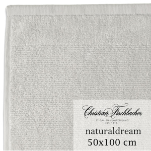 Christian Fischbacher Ręcznik 50 x 100 cm srebrny NaturalDream, Fischbacher
