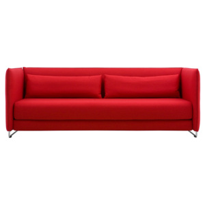 Czerwona sofa rozkładana Softline Metro