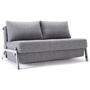 Szara sofa rozkładana Innovation Cubed Deluxe