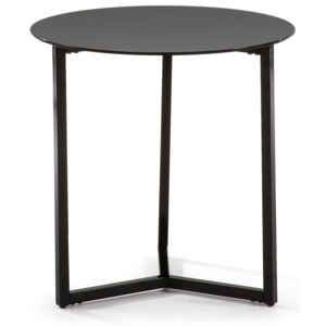 Czarny stolik La Forma Marae, ⌀ 50 cm