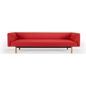 Czerwona sofa trzyosobowa Kragelund Ebeltoft