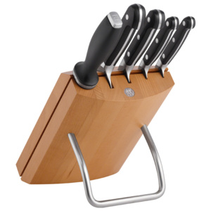 ZWILLING Zestaw noży 6 sztuk ze stojakiem i stalką ZWILLING® Pro