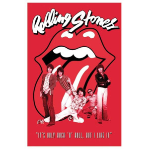 Plakat, Obraz Rolling Stones - it's only Rock n roll, (61 x 91,5 cm)
