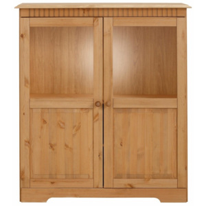 2-drzwiowa szafka z litego drewna sosnowego Støraa Caroline