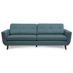 Niebieska sofa 3-osobowa Vivonita Harlem XL