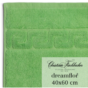 Christian Fischbacher Ręcznik dla gości duży 40 x 60 cm zielony Dreamflor®, Fischbacher