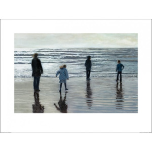 Reprodukcja Andrew McNeile Jones - Testing The Waves, (80 x 60 cm)