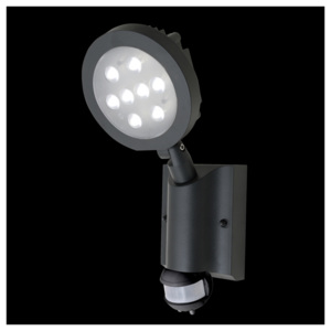 Emithor LED kinkiet zewnętrzny z czujnikiem NEVADA 8xLED/1W/230V 70122