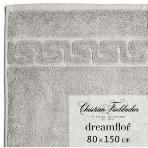 Christian Fischbacher Ręcznik kąpielowy 80 x 150 cm grafitowy Dreamflor®, Fischbacher