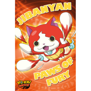 Plakat, Obraz Yo-Kai Watch - Paws of Fury, (61 x 91,5 cm)