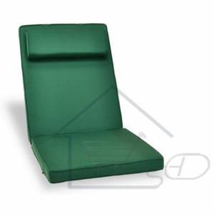 Poduszka na fotel siedzisko zielona do foteli ogrodowych