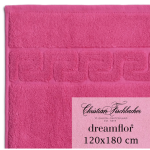 Christian Fischbacher Ręcznik kąpielowy 120 x 180 cm różowy Dreamflor®, Fischbacher
