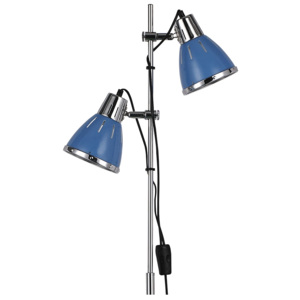 Ideal Lux Ideal Lux 42800 - Lampa podłogowa 2xE27/60W/230V niebieska ID042800