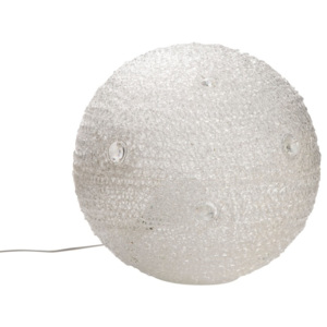 Biała lampa stołowa Mauro Ferretti Paralume, 40 cm
