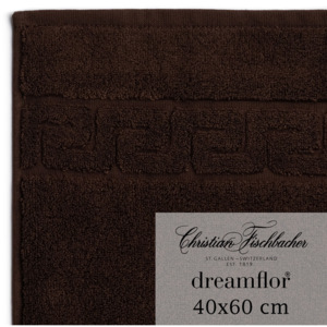 Christian Fischbacher Ręcznik dla gości duży 40 x 60 cm mokka Dreamflor®, Fischbacher
