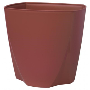 Osłonka plastikowa na doniczkę Camy 21 cm rubinowy
