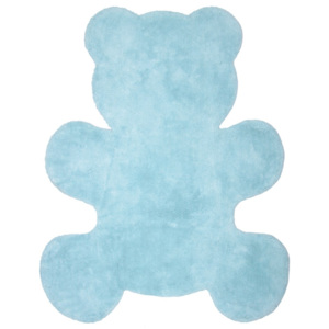 Niebieski dywan dziecięcy Nattiot Little Teddy, 80x100 cm