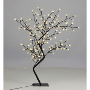 Drzewko z lampkami LED, ciepłe białe światło, 120 cm