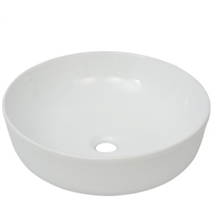 Umywalka ceramiczna, biała 41,5 x 13,5 cm