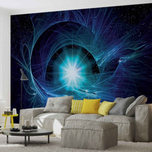 Kosmiczny abstrakcyjny wz r Fototapeta, Tapeta, (91 x 211 cm)