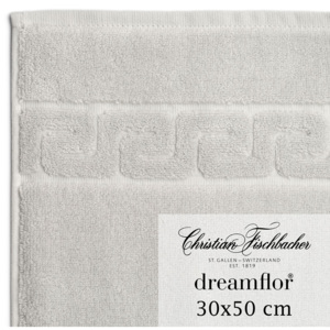 Christian Fischbacher Ręcznik dla gości 30 x 50 cm srebrny Dreamflor®, Fischbacher