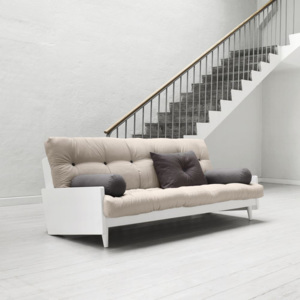 Sofa rozkładana Karup Indie White/Vision/Gris