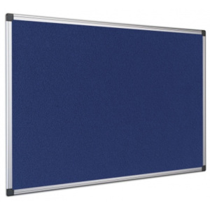 Tablica tekstylna, niebieska, 1800x1200 mm