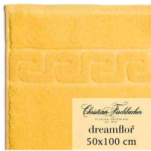 Christian Fischbacher Ręcznik 50 x 100 cm żółty Dreamflor®, Fischbacher