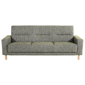 Zielona rozkładana sofa trzyosobowa Max Winzer Janis