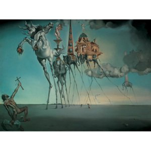 Reprodukcja La Tentation De St Antoine, Salvador Dalí, (70 x 50 cm)