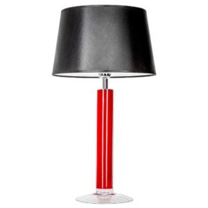 Little Fjord Red lampa stołowa 1-punktowa czarny/biały L054365249