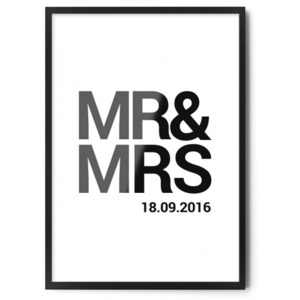 Plakat MR & MRS