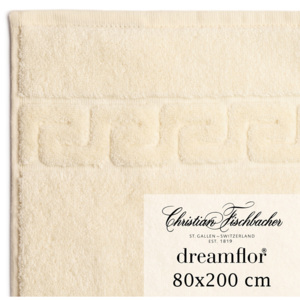 Christian Fischbacher Ręcznik do sauny 80 x 200 cm kość słoniowa Dreamflor®, Fischbacher