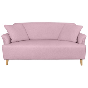 Różowa sofa 2-osobowa Kooko Home Funk