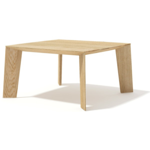 Stolik z litego drewna dębowego Javorina Tin Tin, 50 cm