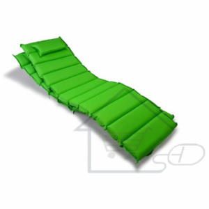 Zestaw 2 poduszek na leżaki w kolorze zielonym
