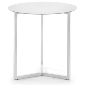 Biały stolik La Forma Marae, ⌀ 50 cm