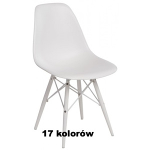 Krzesło P016W insp. DSW białe nogi