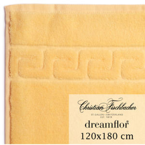 Christian Fischbacher Ręcznik kąpielowy duży 120 x 180 cm waniliowy Dreamflor®, Fischbacher