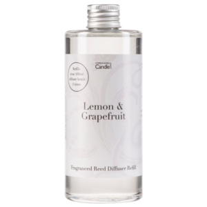 Zapas do dyfuzora o zapachu cytrusów Copenhagen Candles Lemon & Grapefruit Home Collection, 300 ml