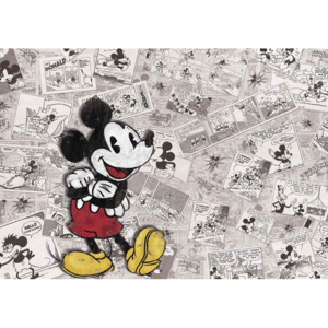 Disney Myszka Miki Retro gazeta Fototapeta, Tapeta, (312 x 219 cm)