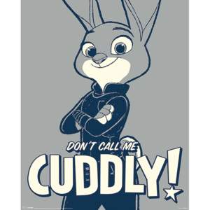 Plakat, Obraz Zwierzogr d - Don't Call Me Cuddly, (40 x 50 cm)