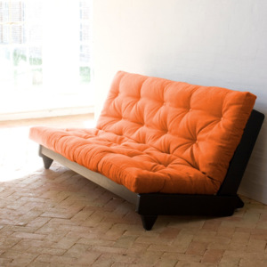 Sofa rozkładana Karup Fresh Wenge/Orange